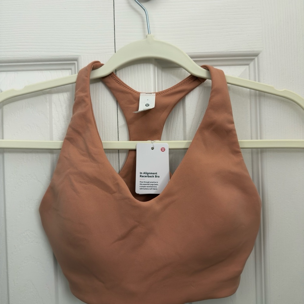 Lululemon IN ALIGNMENT RACERBACK BRA *LIGHT SUPPORT, B/C CUPS